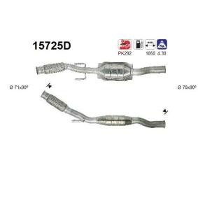 Katalysator 15725D von AS günstig für 136,56 € online kaufen