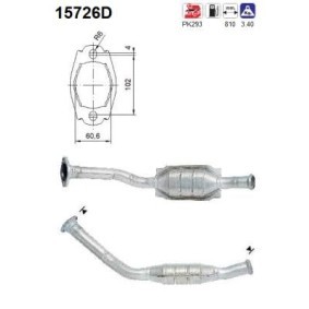 Katalysator 15726D von AS günstig für 277,03 € online kaufen