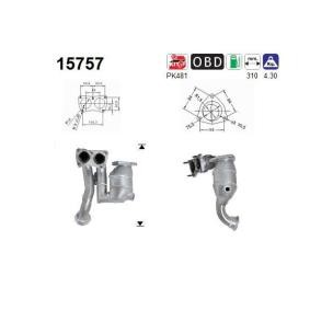 Katalysator 15757 von AS günstig für 364,45 € online kaufen