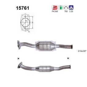 Katalysator 15761 von AS günstig für 223,53 € online kaufen