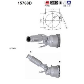 Katalysator 15768D von AS günstig für 543,17 € online kaufen