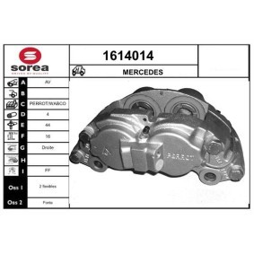 Acquista Pinza freno da SNRA 1614014 a buon mercato per soli 266,31 €