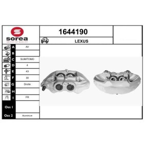 Comprar Pinza de freno de SNRA 1644190 a bajo precio de 168,28 €