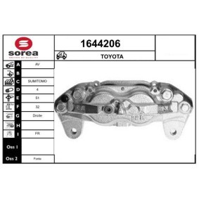 Comprar Pinza de freno de SNRA 1644206 a bajo precio de 222,40 €