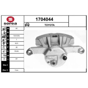 Acquista Pinze freni da SNRA online per Alphard / Vellfire (_H2_) a prezzi moderati