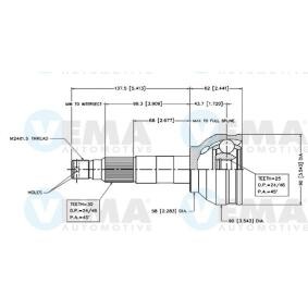 Acquista Kit giunti semiasse da VEMA 18520 a buon mercato per soli 56,82 €
