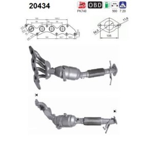 Compre Catalizador de AS online para S-Max Mk1 MPV a precios moderados