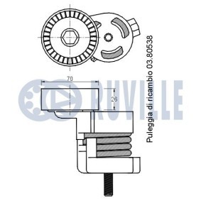 Nockenwelle 215200 von RUVILLE günstig für 110,03 € online kaufen