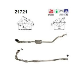 Achetez des Catalyseur AS 21721 à prix pour 392,07 €