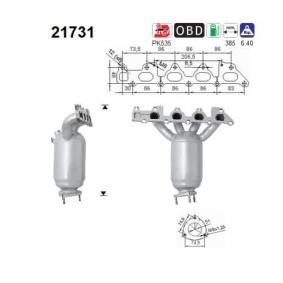 Katalysator 21731 von AS günstig für 233,57 € online kaufen