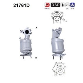Katalysator 21761D von AS günstig für 324,76 € online kaufen