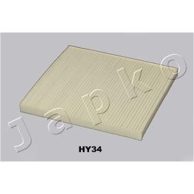 Innenraumfilter 21HY34 von JAPKO günstig für 9,27 € online kaufen