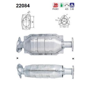 Katalysator 22084 von AS günstig für 324,95 € online kaufen