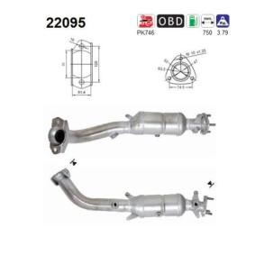 Katalysator 22095 von AS günstig für 288,20 € online kaufen