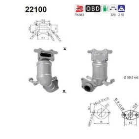 Katalysator 22100 von AS günstig für 393,57 € online kaufen