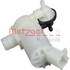 Comprar Bomba de agua de lavado, lavado de parabrisas de METZGER 2220062 a bajo precio de 35,44 €