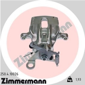Kjøp Bremsecaliper av ZIMMERMANN 250.4.10026 til den lave prisen 1549,24 NOK