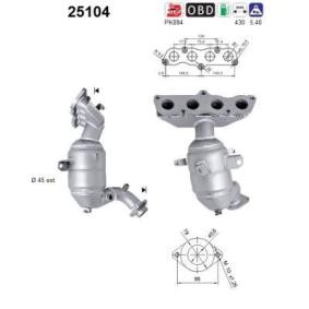Compre Catalizador de AS online para 2 Hatchback (DE_, DH_3) a precios moderados