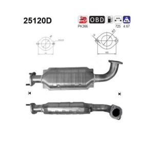 Katalysator 25120D von AS günstig für 458,14 € online kaufen