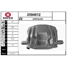 Compre Pinça de travão da EAI 2594012 a um preço baixo por 212,63 €