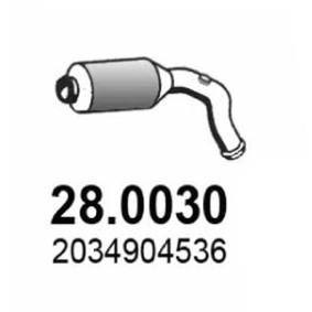 Katalysator 28.0030 von ASSO günstig für 364,40 € online kaufen