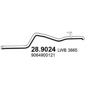 Abgasrohr 28.9024 von ASSO günstig für 70,06 € online kaufen