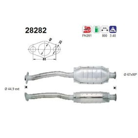 Katalysator 28282 von AS günstig für 249,84 € online kaufen