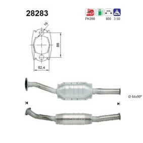 Katalysator 28283 von AS günstig für 228,19 € online kaufen