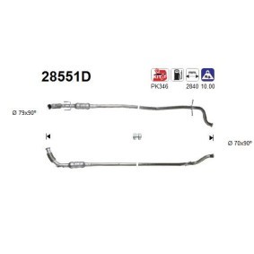 Katalysator 28551D von AS günstig für 298,52 € online kaufen