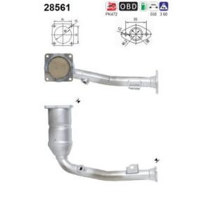 Katalysator 28561 von AS günstig für 190,08 € online kaufen