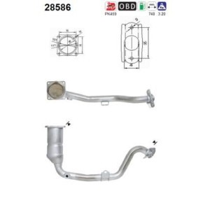 Katalysator 28586 von AS günstig für 312,03 € online kaufen