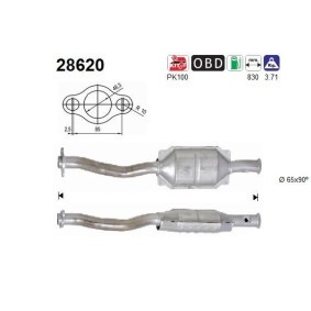 Katalysator 28620 von AS günstig für 340,78 € online kaufen