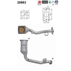 Katalysator 28663 von AS günstig für 358,07 € online kaufen