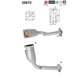 Katalysator 28678 von AS günstig für 343,55 € online kaufen