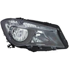 Compre Farol principal de VAN WEZEL online para CLA Shooting Brake (X117) a preços moderados