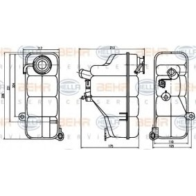 Ausgleichsbehälter 8MA 376 755-191 von HELLA günstig für 46,12 € online kaufen
