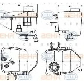 Ausgleichsbehälter 8MA 376 755-221 von HELLA günstig für 46,12 € online kaufen