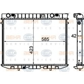 Kühler, Motorkühlung 8MK 376 705-621 von HELLA günstig für 201,66 € online kaufen