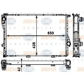 Kühler, Motorkühlung 8MK 376 712-501 von HELLA günstig für 246,84 € online kaufen