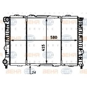 Kühler, Motorkühlung 8MK 376 718-091 von HELLA günstig für 128,91 € online kaufen