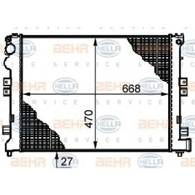 Kühler, Motorkühlung 8MK 376 719-231 von HELLA günstig für 141,57 € online kaufen