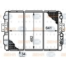 Kühler, Motorkühlung 8MK 376 720-361 von HELLA günstig für 152,32 € online kaufen