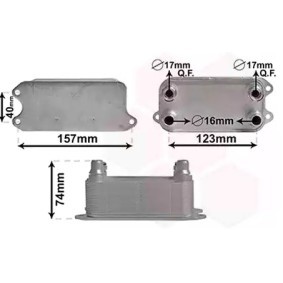Ölkühler 30013702 von VAN WEZEL günstig für 48,23 € online kaufen