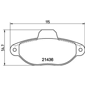 Kühler, Motorkühlung 8MK 376 762-001 von HELLA günstig für 73,90 € online kaufen
