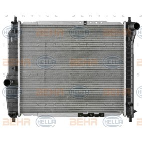 Kühler, Motorkühlung 8MK 376 762-641 von HELLA günstig für 110,18 € online kaufen
