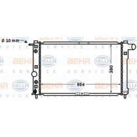 Kühler, Motorkühlung 8MK 376 767-221 von HELLA günstig für 102,87 € online kaufen