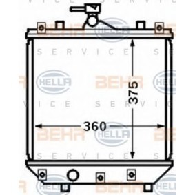 Kühler, Motorkühlung 8MK 376 772-781 von HELLA günstig für 94,90 € online kaufen