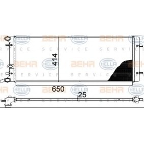 Kühler, Motorkühlung 8MK 376 888-784 von HELLA günstig für 47,84 € online kaufen