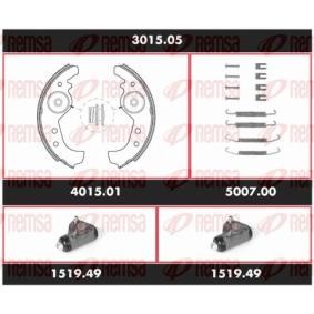 Achetez des Kit de freins, freins à tambours REMSA 3015.05 à prix pour 67,59 €