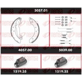 Achetez des Kit freins à tambours de chez REMSA en ligne pour Escort Mk4 3/5 portes (GAF, AWF, ABFT) à prix modérés